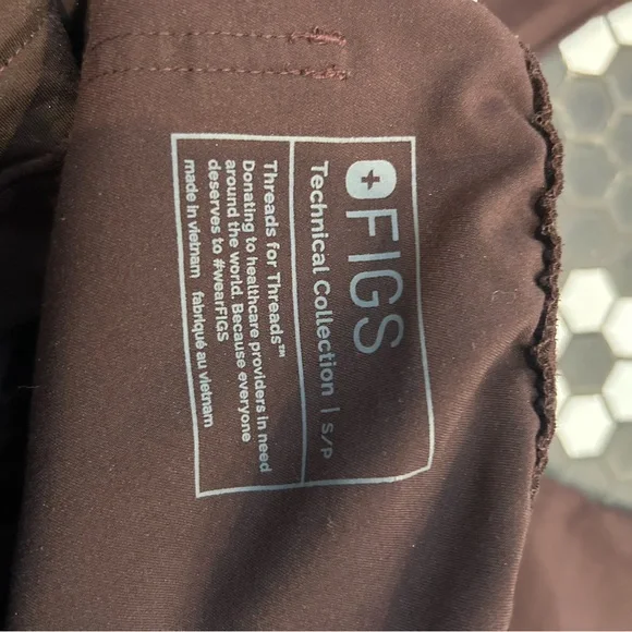 Figs Technical Collection Yola Skinny Jogger Scrub Pants Espresso Women S - Picture 5 of 6